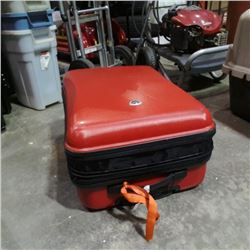 RED HARD CASE LUGGAGE