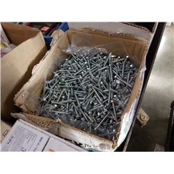 Box of new self tapping 2 inch bolts