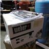 Image 1 : WEBER CHARCOAL GRILL BBQ AND UTENSIL SET - NEW