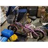 Image 1 : Pink raylight mini ebike with charger