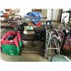 Image 1 : Double arm clothing display rack