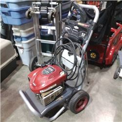 BRIGGS AND STRATTON GAS POWER WASHER WITH HOSE AND WAND