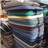 Image 2 : Stack of storage totes and lids
