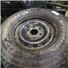 Image 2 : 2 TIRES WITH 6 BOLT RIMS - 245/75R16 INCH