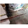 Image 2 : LOT OF FISHING RODS AND CHUMNEY BROOM