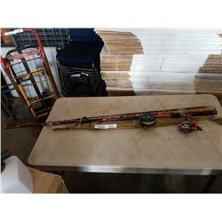 3 FISHING RODS 1 IS A SPLIT CANE