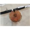 Image 2 : GRAPHITE ROD AND ANTIQUE PEETZ REEL