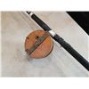 Image 3 : GRAPHITE ROD AND ANTIQUE PEETZ REEL