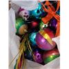 Image 3 : BOX OF 100 PLUS CHRISTMAS BALL ORNAMENTS