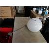 Image 1 : MODERN WHITE GLASS PENDENT LIGHT