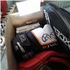 Image 3 : 4 drawer plastic organizer with box of sporting goods
