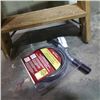 Image 2 : WOOD 2 STEP LADDER AND DRAIN AUGER