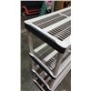 Image 3 : 4 TIER PLASTIC STORAGE RACK