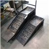 Image 1 : Pair of black car ramps