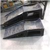 Image 3 : Pair of black car ramps