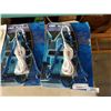 Image 2 : LOT OF 4 ROPE LIGHT PLUG IN CHRISTMAS LIGHTS -  BELLS