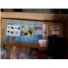 Image 2 : Box of new work gloves, flippers, squeeze bottles and more