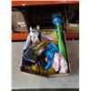 Image 1 : Box of new kids items, headbands and more
