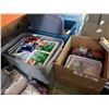 Image 1 : Tote and box of christmas light