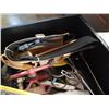 Image 2 : BOX OF TOOLS, COUPLER, TOOLBELT AND MORE