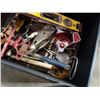 Image 3 : BOX OF TOOLS, COUPLER, TOOLBELT AND MORE
