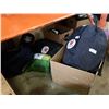 Image 1 : 2 air mattresses, 2 tents and box of lanterns with easton bag of baseball gloves and balls
