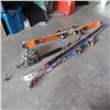 Image 1 : 2 pair of Soloman skis and electric chainsaw