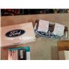 Image 3 : 2 NEW FORD CLOCKS, SWISS FORCE DETOUR VEHICLE ESCAPE TOOL AND READING GLASSES
