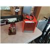 Image 1 : SHOP HEATER AND BOTTLE JACK