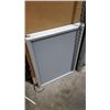 Image 1 : 4 ALUMINUM 4 SIDE CLIP FRAME SIGN HOLDERS