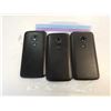 Image 2 : 3 MOTOROLA  MOTO E5 PLAY BALCK PHONES