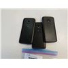 Image 2 : 3 MOTOROLA  MOTO E5 PLAY BALCK PHONES
