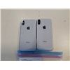 Image 2 : 2 APPLE IPHONE X - WHITE, as is, parts only