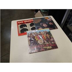 3 BEATLES CAPITOL RECORDS