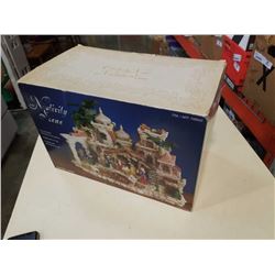 Christmas nativity scene in box