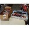 Image 5 : LOT OF CHRISTMAS ORNAMENTS AND DECOR AND DICKENSVILLE EXPRESS XMAS TRAIN