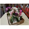 Image 4 : 4 NEW ARTIFICIAL ORCHIDS