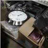 Image 3 : PUNCH BOWL SETS, LARGE CLOCK AND FLOOR LAMP