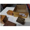Image 2 : LOT OF SMALL CARVED BOXES