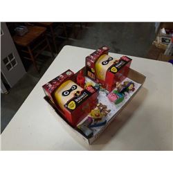 SPONGEBOB COLLECTABLES AND 2 GLOW BUDDIES INCREDIBLES 2