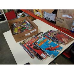 BOX OF COLLECTABLE COMICS