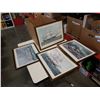 Image 2 : 4 SHIP LITHOGRAPHS - CLIPPERS