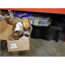 BOX OF COLLECTABLES