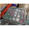 Image 4 : 3 TOTES AND BOX OF XMAS TREE ORNAMENTS