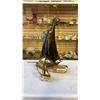Image 1 : 2 VINTAGE METAL BOAT STATUES