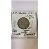 Image 3 : 3 CANADIAN SILVER QUARTERS KEY DATE 1948 AND BOTH TYPES OF 1953 - LARGE DATE AND SMALL DATE  .800 SI