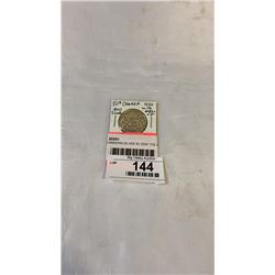 1950 CANADIAN SILVER 50 CENT TYE 3 W/ DESIGN IN "O" .800 SILVER