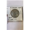 Image 2 : 1957-1959 CANADIAN SILVER 50 CENT .800 SILVER