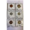 Image 3 : 11 CANADIAN CENTENNIAL 1967 COINS SILVER - 50 CENT, 25 CENT, 10 CENT  .800 SILVER AND LUCKY RABBIT N