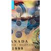 Image 2 : 1999 CANADIAN MILLENIUM COIN SET W/ 2 NUNAVIT COIN
